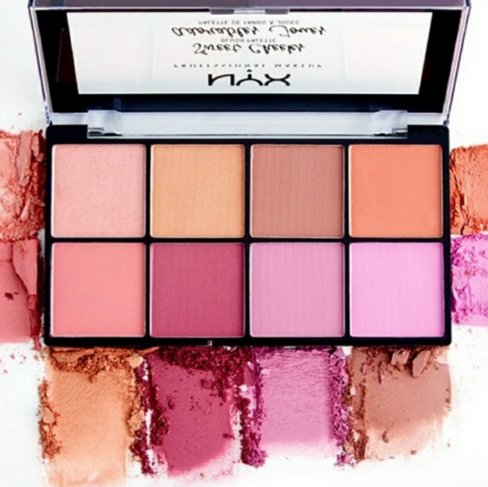 NYX Sweet Cheeks Blush Palette NWT